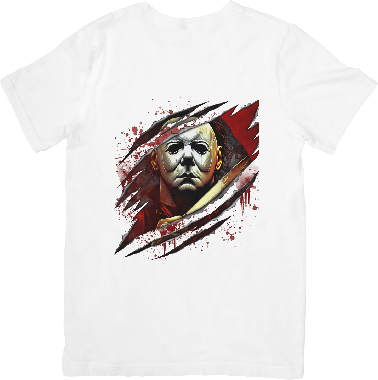 Slasher Vibes Tee β Horror Mask Graphic T-Shirt