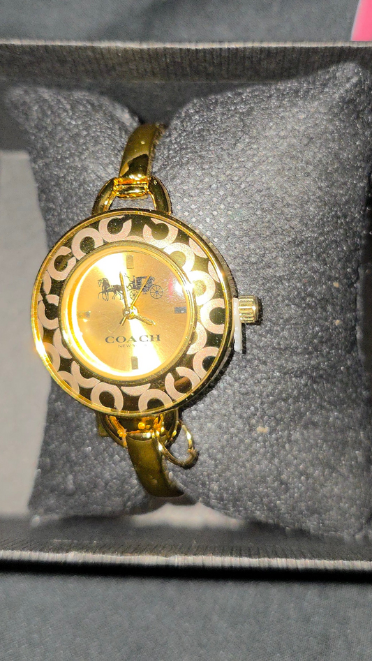 Gold Coach Watch