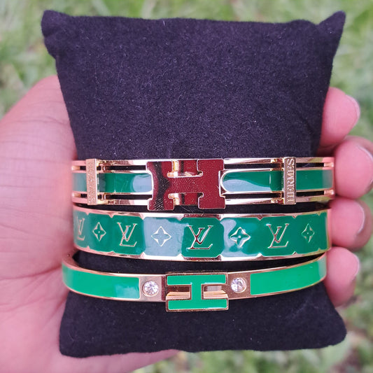 Green mix Bracelets
