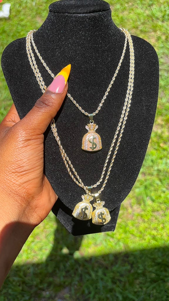 Money Bag Necklace