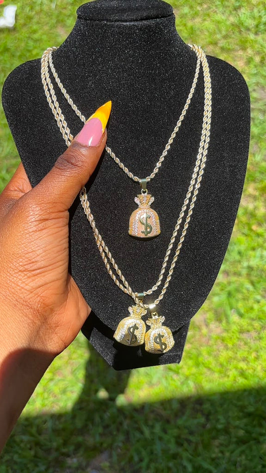 Money Bag Necklace
